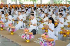 ภาพ No.162156:พิธีถวายภัตตาหารเมนูสวรรค์ เนื่องในวันออกพรรษา (ขึ้น 15 ค่ำ เดือน 11) วันพฤหัสบดีที่ 17 ตุลาคม พ.ศ. 2567 ณ หอฉันคุณยายอาจารย์ฯ วัดพระธรรมกาย