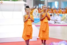 ภาพ No.236245:วันที่ 3 สิงหาคม พ.ศ. 2568 พิธีมุทิตาสักการะพระภิกษุ ผู้สอบได้เปรียญธรรม 9 ประโยค ระดับโลก ปีที่ 37, พิธีมอบโล่และทุนการศึกษา สำนักเรียนบาลีดีเด่นทั่วประเทศ ณ ห้องแก้วสารพัดนึก 1 วัดพระธรรมกาย