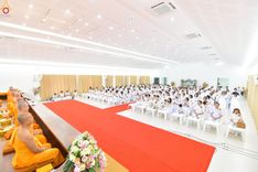 ภาพ No.230093:วันพฤหัสบดีที่ 26 มิถุนายน พ.ศ. 2568 พิธีทอดผ้าป่าฉลองอาคารชุดศูนย์ปฏิบัติธรรมน้ำใสใจสว่าง น้อมบูชาธรรมอายุวัฒนะมงคล 81 ปี หลวงพ่อธัมมชโย ณ ศูนย์ปฏิบัติธรรมน้ำใสใจสว่าง เขตบางกอกน้อย กรุงเทพมหานคร
