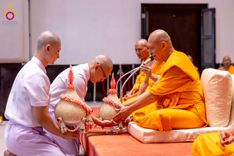 ภาพ No.256206:วันที่ 4 ตุลาคม พ.ศ. 2568 พิธีบรรพชาอุปสมบท  โครงการอุปสมบทหมู่บูชาธรรม 141 ปี  พระมงคลเทพมุนี (สด จนฺทสโร) ณ โบสถ์พระไตรปิฏก วัดพระธรรมกาย จ.ปทุมธานี