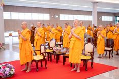 ภาพ No.241732:วันพุธที่ 27 สิงหาคม พ.ศ. 2568 พิธีมอบรางวัลเกียรติยศ แด่สามเณรที่สอบผ่าน โครงการสามเณรทรงปาฏิโมกข์ ปีที่ 3/2568 ณ ค่ายจองแชมป์ หมู่กฏิสามเณรเปรียญธรรม วัดพระธรรมกาย