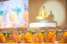 ภาพ No.206856:พิธีถวายโคมมาฆประทีป น้อมถวายเป็นพุทธบูชา แด่คณะพระภิกษุ สามเณร วัดพระธรรมกาย วันอาทิตย์ที่ 9 กุมภาพันธ์ พ.ศ. 2568 ณ ห้องแก้วสารพัดนึก 2 สภาธรรมกายสากล วัดพระธรรมกาย จังหวัดปทุมธานี