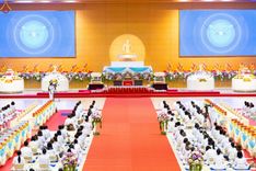 ภาพ No.236026:วันที่ 3 สิงหาคม พ.ศ. 2568 พิธีบูชาข้าวพระ ณ สภาธรรมกายสากล วัดพระธรรมกาย