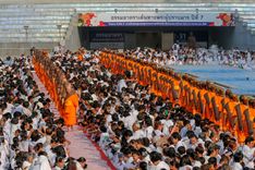 ภาพ No.34658:โครงการธรรมยาตรา เส้นทางพระผู้ปราบมาร ปีที่ 7 ณ วัดพระธรรมกาย