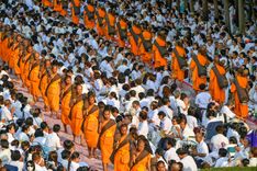 ภาพ No.34721:โครงการธรรมยาตรา เส้นทางพระผู้ปราบมาร ปีที่ 7 ณ วัดพระธรรมกาย