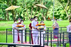 ภาพ No.31460:พิธีทอดกฐินสามัคคี ศูนย์ปฎิบัติธรรมนานาชาติปาย