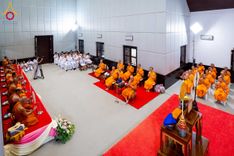 ภาพ No.231267:วันพฤหัสบดีที่ 3 กรกฏาคม พ.ศ. 2568 พิธีมุทิตาสักการะพระภิกษุนาคหลวง พระมหาพนาวัฒน์ ธมฺมนฺตคามี (จันทร์เผือก) เปรียญธรรม ๙ ประโยค ณ วัดพระธรรมกาย ปทุมธานี