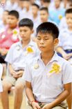 ภาพ No.245917:วันเสาร์ที่ 13 กันยายน พ.ศ. 2568 พิธีมอบผ้าไตรประธานกฐินสัมฤทธิ์เด็กดี V-Star ณ สภาธรรมกายสากล วัดพระธรรมกาย