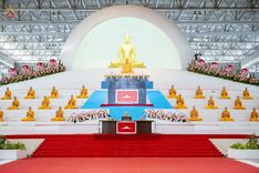 ภาพ No.81661:พิธีหล่อพระประธานเพื่อประดิษฐาน ณ ห้องแก้วสารพัดนึก 2 เนื่องในวันวิสาขบูชา วันเสาร์ที่ 3 มิถุนายน 2566 ณ วัดพระธรรมกาย จ.ปทุมธานี