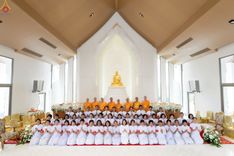 ภาพ No.239515:วันอาทิตย์ที่ 17 สิงหาคม พ.ศ. 2568 พิธีกดปุ่มอัญเชิญรูปเหมือน พระมงคลเทพมุนี (สด จันทสโร)  ณ มหาวิหารแก้วพระมงคลเทพมุนี  ศูนย์ปฏิบัติธรรมแก้วเมืองเลย