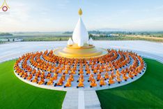 ภาพ No.211894:วันจันทร์ที่ 17 มีนาคม พ.ศ. 2568 พิธีตักบาตรพระกว่า 300 รูป ฉลองพิธีประดิษฐานพระบรมสารีริกธาตุ ณ ปทุมเจดีย์ เจดีย์พระพุทธเจ้า 5 พระองค์ ศูนย์อบรมเยาวชนปัตตานี บ้านโคกดีปลี ตำบลตุยง อำเภอหนองจิก จังหวัดปัตตานี