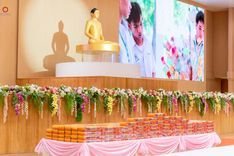 ภาพ No.245867:วันเสาร์ที่ 13 กันยายน พ.ศ. 2568 พิธีมอบผ้าไตรประธานกฐินสัมฤทธิ์เด็กดี V-Star ณ สภาธรรมกายสากล วัดพระธรรมกาย