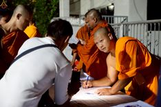 ภาพ No.236813:วันที่ 26-27 กรกฎาคม พ.ศ. 2568 ภาพการเตรียมงาน - เก็บงาน มหาสังฆทานครั้งยิ่งใหญ่ ตักบาตรพระ 1,000 รูป ทำบุญเมืองพัทลุง