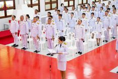 ภาพ No.237738:พิธีถวายเครื่องราชสักการะและวางพานพุ่ม และพิธีจุดเทียนถวายพระพรชัยมงคล เนื่องในโอกาสวันเฉลิมพระชนมพรรษา สมเด็จพระนางเจ้าสิริกิติ์ พระบรมราชินีนาถ พระบรมราชชนนีพันปีหลวง วันอังคารที่ 12 สิงหาคม พ.ศ. 2568  ณ อาคารปลูกศรัทธา 2 วัดพระธรรมกาย