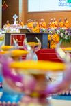 ภาพ No.215299:วันอาทิตย์ต้นเดือนที่ 6 เมษายน พ.ศ. 2568 พิธีบูชาข้าวพระ สภาธรรมกายสากล วัดพระธรรมกาย