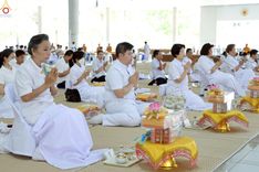 ภาพ No.230419:วันที่ 28 มิถุนายน พ.ศ. 2568 พิธีถวายภัตตาหารเมนูสวรรค์ เพื่อการบรรลุธรรม ณ หอฉันคุณยายอาจารย์ฯ วัดพระธรรมกาย