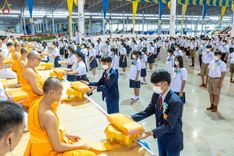 อบรมเชิงปฏิบัติการจัดกิจกรรมทอดกฐินสัมฤทธิ์ และพิธีมอบผ้าไตรประธานกฐินสัมฤทธิ์เด็กดี V-Star ประจำปีพุทธศักราช 2566  วันเสาร์ที่ 9 กันยายน พ.ศ. 2566 ณ สภาธรรมกายสากล วัดพระธรรมกาย จ.ปทุมธานี