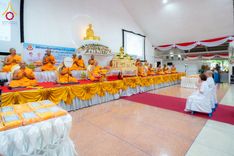 ภาพ No.251483:วันเสาร์ที่ 11 ตุลาคม พ.ศ. 2568 พิธีทอดกฐินสามัคคีประจำปี พ.ศ. 2568 สร้างทุกสิ่ง เพื่อการสร้างคนให้เป็นคนดี ณ ศูนย์อบรมเยาวชนปักธงชัย นครราชสีมา