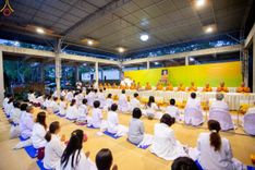 ภาพ No.189429:พิธีถวายภัตตาหารเป็นสังฆทาน แด่พระธรรมยาตรา ในโครงการธรรมยาตรา กตัญญูบูชา มหาปูชนียาจารย์ พระมงคลเทพมุนี(สด จนฺทสโร) พระผู้ปราบมาร อนุสรณ์สถาน 7 แห่ง ปีที่ 13 ณ อนุสรณ์สถานมหาวิหารพระมงคลเทพมุนี (โลตัสแลนด์) อ.สองพี่น้อง จ.สุพรรณบุรี วันที่ 5 มกราคม 2568