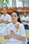 ภาพ No.231857:วันที่ 5 กรกฎาคม พ.ศ. 2568 พิธีถวายภัตตาหารเมนูสวรรค์ เพื่อการบรรลุธรรม ณ หอฉันคุณยายอาจารย์ฯ วัดพระธรรมกาย