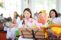 ภาพ No.172076:พิธีทอดกฐิน ณ วัดบางนางเพ็ง จ.สมุทรปราการ ในโครงการกฐินสามัคคีทั่วไทย 30,000 วัด บูชาธรรม 80 ปี หลวงพ่อธัมมชโย โดยคณะศิษยานุศิษย์วัดพระธรรมกาย วันที่ 27 ตุลาคม พ.ศ. 2567