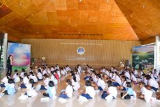 ภาพ No.103308:วันรวมพลังเด็กดี V-Star ผู้นำฟื้นฟูศีลธรรมโลก จังหวัดพระนครศรีอยุธยา ณ ศูนย์อบรมเยาวชนบางปะหัน ต.หันสัง อ.บางปะหัน จ.พระนครศรีอยุธยา วันอังคารที่ 19 ธันวาคม พ.ศ. 2566