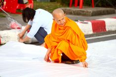 ภาพ No.236794:วันที่ 26-27 กรกฎาคม พ.ศ. 2568 ภาพการเตรียมงาน - เก็บงาน มหาสังฆทานครั้งยิ่งใหญ่ ตักบาตรพระ 1,000 รูป ทำบุญเมืองพัทลุง
