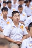 ภาพ No.245906:วันเสาร์ที่ 13 กันยายน พ.ศ. 2568 พิธีมอบผ้าไตรประธานกฐินสัมฤทธิ์เด็กดี V-Star ณ สภาธรรมกายสากล วัดพระธรรมกาย