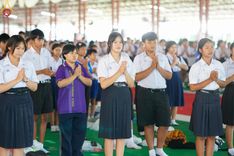 ภาพ No.172490:พิธีทอดกฐินเพื่อสร้าง "ลานเอนกประสงค์พญานาค 4 ตระกูล" วันที่ 15 พฤศจิกายน พ.ศ.2567 ณ พุทธอุทยานนานาชาติ อ.โพนพิสัย จ.หนองคาย