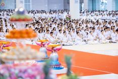 ภาพ No.243614:วันอาทิตย์ที่ 7 กันยายน พ.ศ. 2568 พิธีบูชาครูผู้ค้นพบวิชชาธรรมกาย , พิธีบูชาข้าวพระ ณ สภาธรรมกายสากล วัดพระธรรมกาย