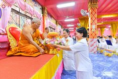 ภาพ No.203559:พิธีทอดผ้าป่าทำนุบำรุงศาสนสถาน ณ วัดตะเคียน ตำบลบางคูเวียง อำเภอบางกรวย จังหวัดนนทบุรี ในโครงการธรรมยาตรา กตัญญูบูชา มหาปูชนียาจารย์ พระมงคลเทพมุนี(สด จนฺทสโร) พระผู้ปราบมาร อนุสรณ์สถาน 7 แห่ง ปีที่ 13 วันที่ 29 มกราคม พ.ศ. 2568
