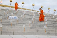 ภาพ No.240930:วันพุธที่ 27 สิงหาคม พ.ศ. 2568 พิธีจุดประทีป ในวันธรรมชัย ณ วัดพระธรรมกาย