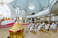 ภาพ No.232710:วันอาทิตย์ที่ 6 กรกฏาคม พ.ศ. 2568 พิธีบูชาข้าวพระ ณ วัดพระธรรมกายนอร์ธสวีเดน
