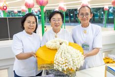 ภาพ No.231198:วันพฤหัสบดีที่ 3 กรกฏาคม พ.ศ. 2568 พิธีมุทิตาสักการะพระภิกษุนาคหลวง พระมหาพนาวัฒน์ ธมฺมนฺตคามี (จันทร์เผือก) เปรียญธรรม ๙ ประโยค ณ วัดพระธรรมกาย ปทุมธานี