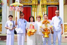 ภาพ No.173655:พิธีทอดกฐิน ณ วัดหนองหิน จ.ราชบุรี ในโครงการกฐินสามัคคีทั่วไทย 30,000 วัด บูชาธรรม 80 ปี หลวงพ่อธัมมชโย โดยคณะศิษยานุศิษย์วัดพระธรรมกาย วันที่ 27 ตุลาคม พ.ศ. 2567