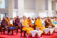 ภาพ No.236052:วันที่ 3 สิงหาคม พ.ศ. 2568 พิธีบูชาข้าวพระ ณ สภาธรรมกายสากล วัดพระธรรมกาย