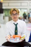 ภาพ No.243050:วันพฤหัสบดีที่ 4 กันยายน พ.ศ. 2568 เวลา 07.00-08.15 น. มหาวิทยาลัยเกษตรศาสตร์ กำแพงแสน ร่วมทำบุญตักบาตร Freshy KU85 พระสงฆ์ 85 รูป