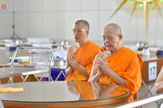 ภาพ No.231890:วันที่ 5 กรกฎาคม พ.ศ. 2568 พิธีถวายภัตตาหารเมนูสวรรค์ เพื่อการบรรลุธรรม ณ หอฉันคุณยายอาจารย์ฯ วัดพระธรรมกาย