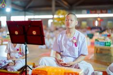 ภาพ No.214573:วันศุกร์ที่ 4 เมษายน พ.ศ.2568 นาคธรรมทายาทตักบาตรพระพี่เลี้ยง ในโครงการบรรพชาสามเณร ฟื้นฟูพระพุทธศาสนาทั่วไทย ณ วิหารคด 22 วัดพระธรรมกาย