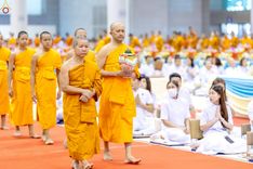ภาพ No.236196:วันที่ 3 สิงหาคม พ.ศ. 2568 พิธีมุทิตาสักการะพระภิกษุ ผู้สอบได้เปรียญธรรม 9 ประโยค ระดับโลก ปีที่ 37, พิธีมอบโล่และทุนการศึกษา สำนักเรียนบาลีดีเด่นทั่วประเทศ ณ ห้องแก้วสารพัดนึก 1 วัดพระธรรมกาย