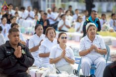 ภาพ No.230136:วันเสาร์ที่ 28 มิถุนายน พ.ศ. 2568 พิธีถวายสังฆทาน 323 วัด 4 จังหวัดชายแดนใต้ ปีที่ 21 ครั้งที่ 178 พิธีมอบกองทุนหนุนแรงใจช่วยครูใต้ ปีที่ 18 ครั้งที่ 142 ณ ศูนย์อบรมเยาวชนจังหวัดปัตตานี