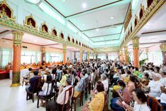 ภาพ No.250234:วันพุธที่ 8 ตุลาคม พ.ศ. 2568 พิธีทอดกฐินสามัคคีทั่วไทย 30,000 วัด โดยคณะศิษยานุศิษย์ บูชาธรรม 81 ปี หลวงพ่อธัมมชโย ณ วัดทัศนารุณสุนทริการาม กรุงเทพฯ