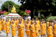 ภาพ No.239287:วันอาทิตย์ที่ 17 สิงหาคม พ.ศ. 2568 พิธีอัญเชิญรูปเหมือนพระมงคลเทพมุนี (สด จันทสโร) ณ ศาลากลางจังหวัดเลย ถึงลานพญานาค สวนสาธารณะกุดป่อง อ.เมือง จ.เลย