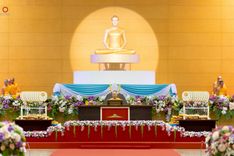 ภาพ No.236027:วันที่ 3 สิงหาคม พ.ศ. 2568 พิธีบูชาข้าวพระ ณ สภาธรรมกายสากล วัดพระธรรมกาย