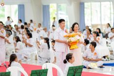 ภาพ No.241772:วันเสาร์ที่ 23 สิงหาคม พ.ศ. 2568 ปฐมผ้าป่าสถาปนาองค์พระเจดีย์ "ซื้อดินปรับพื้นที่ลานธรรม รองรับองค์พระเจดีย์เพื่อสร้างสันติภาพโลก" ณ ศูนย์ปฏิบัติธรรมระยอง (บ้านช่องลม)