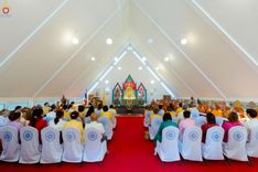 ภาพ No.234122:วันที่ 19 กรกฎาคม พ.ศ. 2568 พิธีเจริญพระพุทธมนต์ ถวายพระพรชัยมงคล แด่พระบาทสมเด็จพระวชิรเกล้าเจ้าอยู่หัว โดยพระราชวชิรศาสนวิเทศ และคณะสงฆ์  , การประชุมสหภาพพระธรรมทูตไทยในทวีปยุโรป (ส.ธ.ย.) เขต 3 สมัยวิสามัญ ครั้งที่ 2/2568  ณ วัดไทยนอร์เวย์
