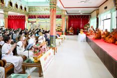 ภาพ No.250219:วันพุธที่ 8 ตุลาคม พ.ศ. 2568 พิธีทอดกฐินสามัคคีทั่วไทย 30,000 วัด โดยคณะศิษยานุศิษย์ บูชาธรรม 81 ปี หลวงพ่อธัมมชโย ณ วัดทัศนารุณสุนทริการาม กรุงเทพฯ