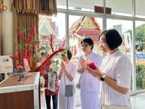 ภาพ No.171872:พิธีทอดกฐิน ณ วัดน้อยนางหงษ์ แขวงบางยี่ขัน เขตบางพลัด กรุงเทพฯ ในโครงการกฐินสามัคคีทั่วไทย 30,000 วัด บูชาธรรม 80 ปี หลวงพ่อธัมมชโย โดยคณะศิษยานุศิษย์วัดพระธรรมกาย วันที่ 26 ตุลาคม พ.ศ. 2567