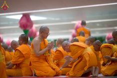 ภาพ No.233116:วันที่ 11 กรกฏาคม พ.ศ. 2568 พิธีอธิษฐานพรรษา ของคณะสงฆ์ ณ โบสถ์พระไตรปิฎก วัดพระธรรมกาย ต.คลองสาม อ.คลองหลวง จ.ปทุมธานี