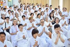 ภาพ No.230047:วันพฤหัสบดีที่ 26 มิถุนายน พ.ศ. 2568 พิธีทอดผ้าป่าฉลองอาคารชุดศูนย์ปฏิบัติธรรมน้ำใสใจสว่าง น้อมบูชาธรรมอายุวัฒนะมงคล 81 ปี หลวงพ่อธัมมชโย ณ ศูนย์ปฏิบัติธรรมน้ำใสใจสว่าง เขตบางกอกน้อย กรุงเทพมหานคร